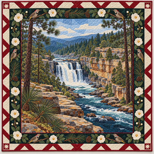 Alabama Little River Longleaf Light TD1410261004 Quilt Blanket