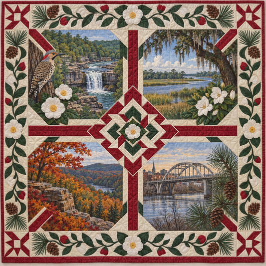 Alabama Four Seasons TD181026418 Quilt Blanket