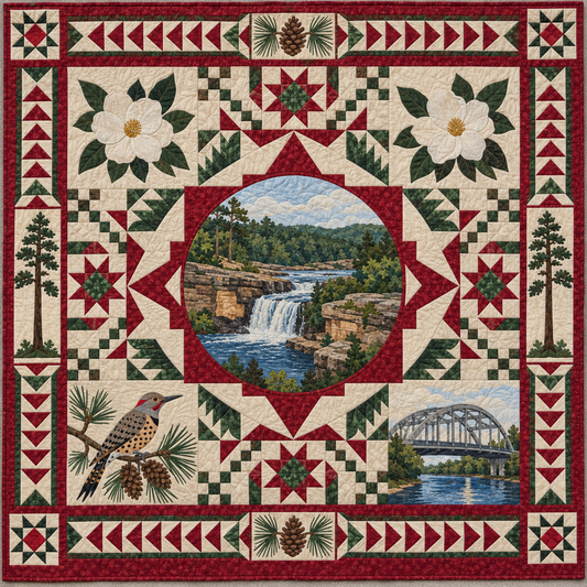 Alabama Celebration In Cloth TD181026420 Quilt Blanket