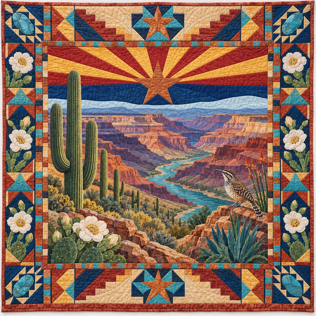 Arizona Landscape Tapestry TD181026431 Quilt Blanket