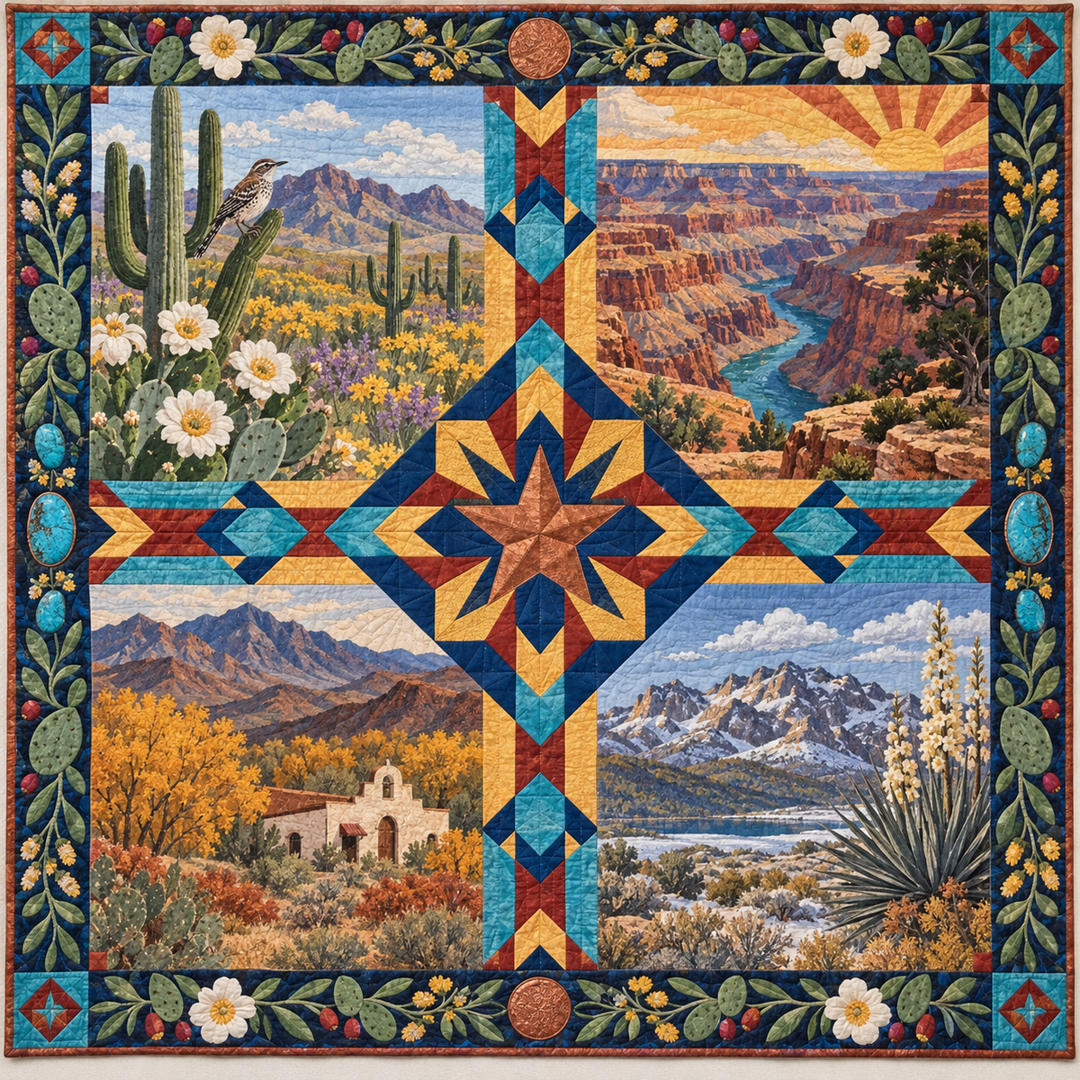 Arizona Four Seasons TD181026438 Quilt Blanket