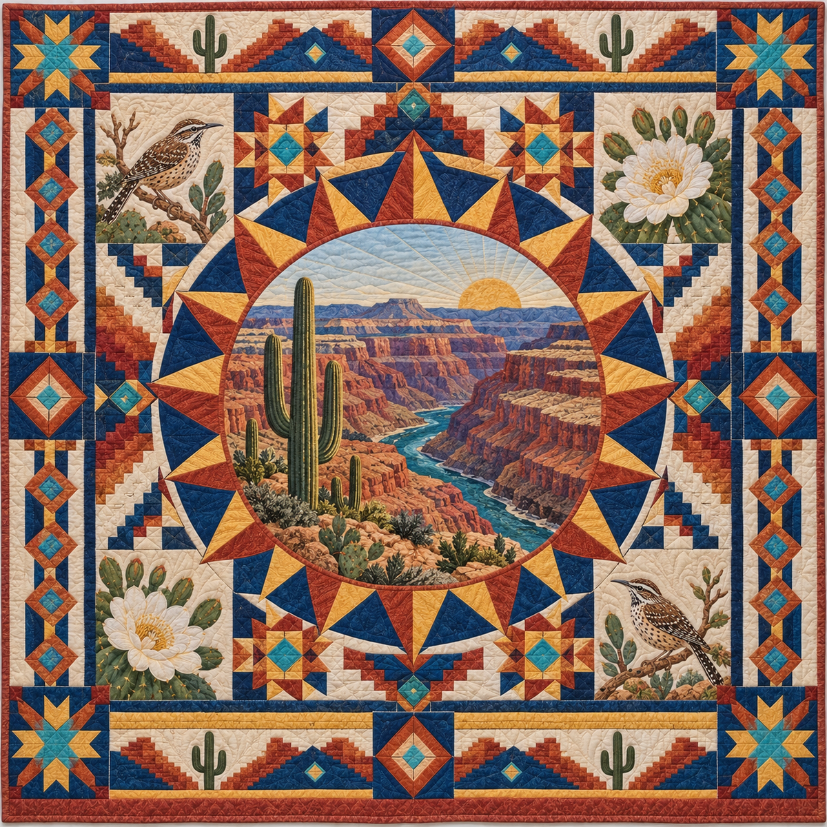 Arizona Celebration In Cloth TD181026440 Quilt Blanket