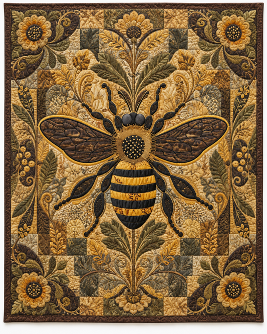 Antique Gold Bee TD101026072 Quilt Blanket