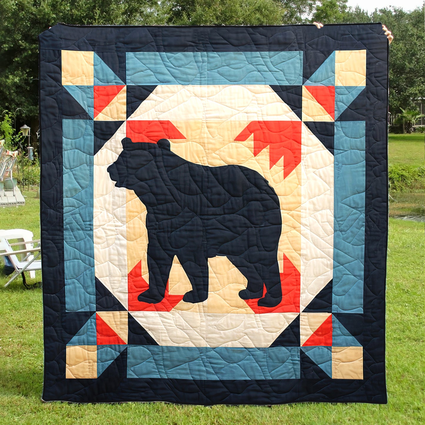 Bear HM12102301 Quilt Blanket