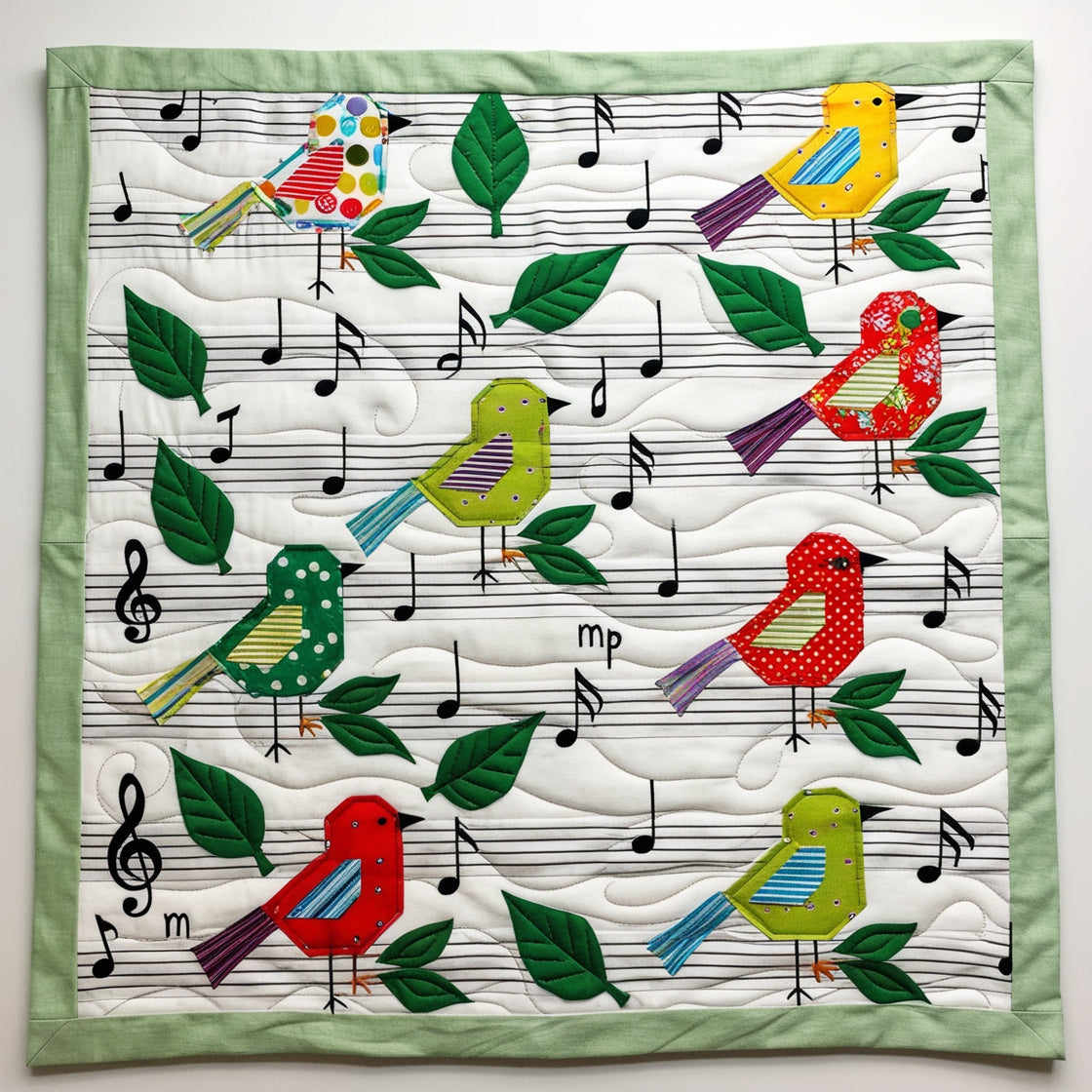 Bird Music NTA151024270 Quilt Blanket