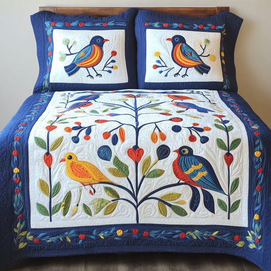 Bird DAI280824061 Quilt Bedding Set