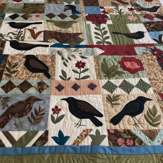 Black Bird Garden NTA151024298 Quilt Blanket