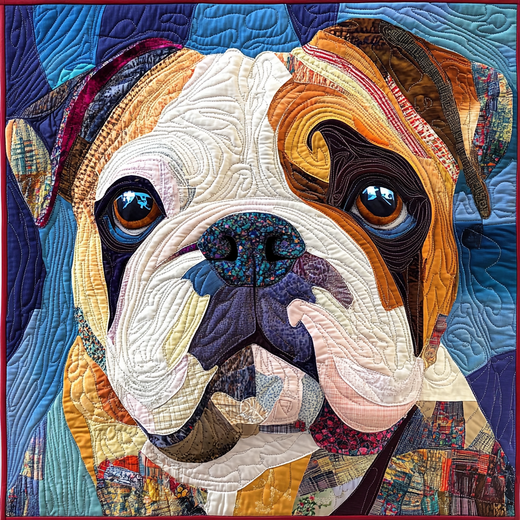 Bulldog TAI041124024 Quilt Blanket