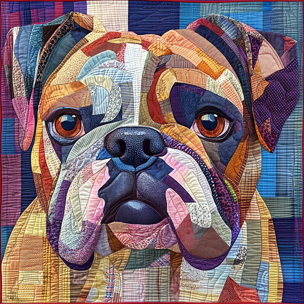 Bulldog TAI041124042 Quilt Blanket