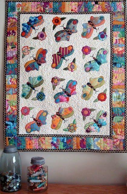 Butterfly CLA0710145Q Quilt Blanket