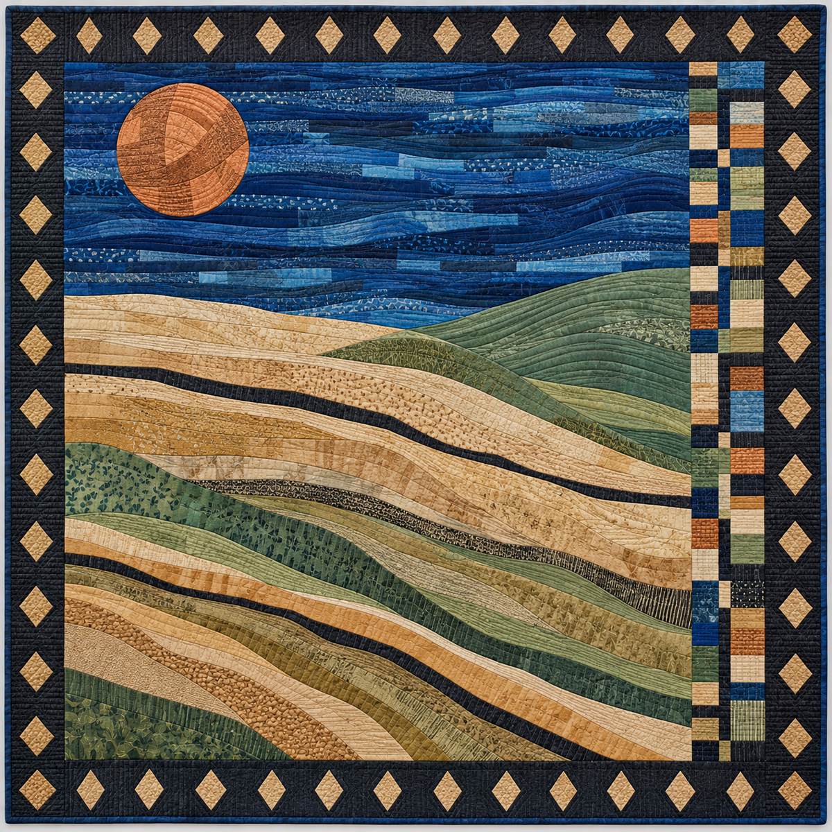 Antioch — Delta Blue and Black-Diamond Strata