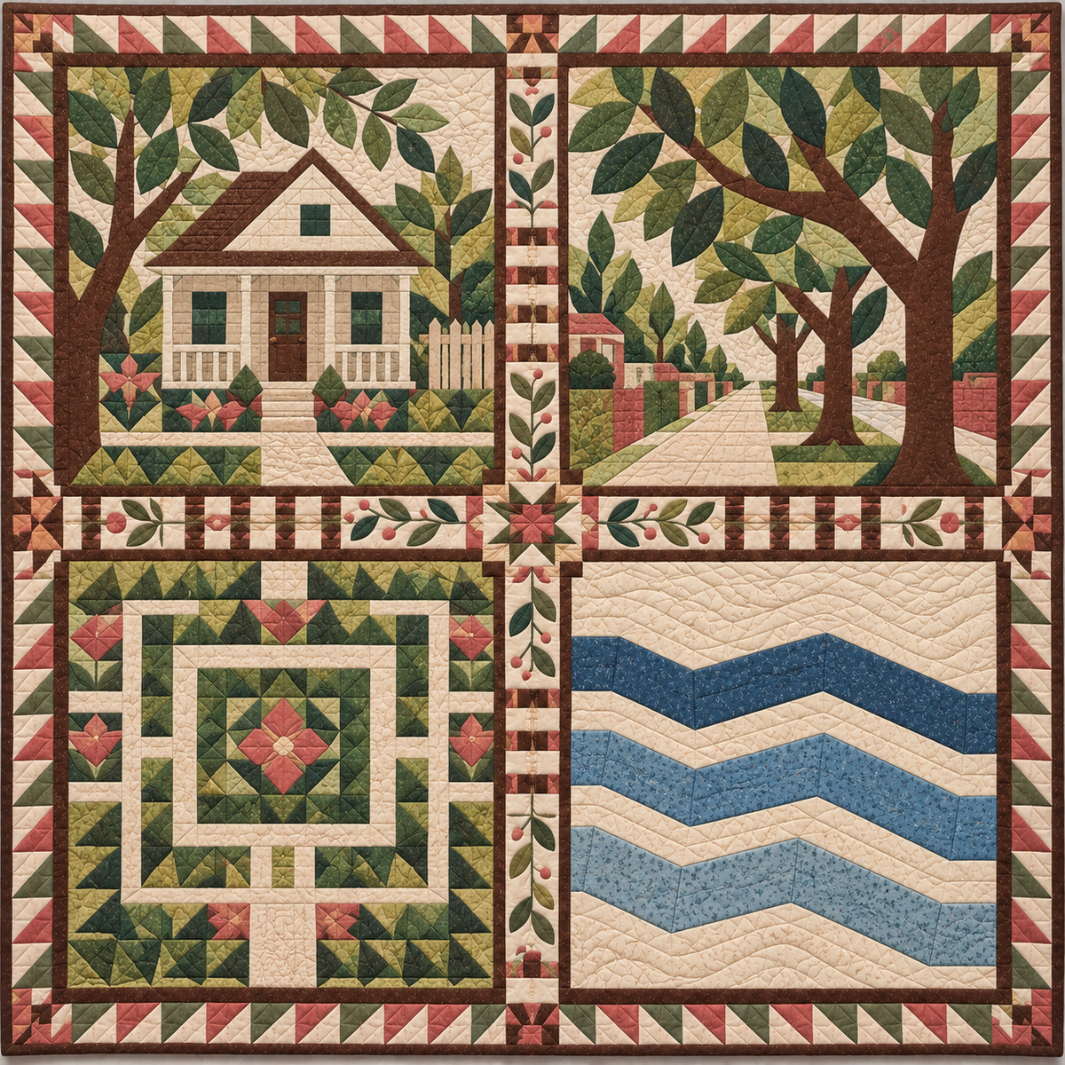 Bell — Porch Windows and River Ribbons