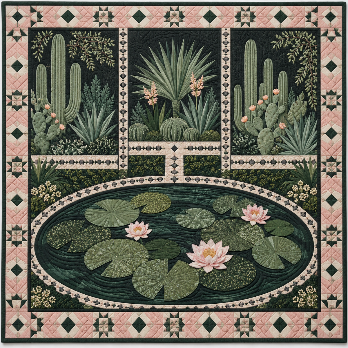 Beverly Hills — Lily Pond Nocturne and Garden Geometry