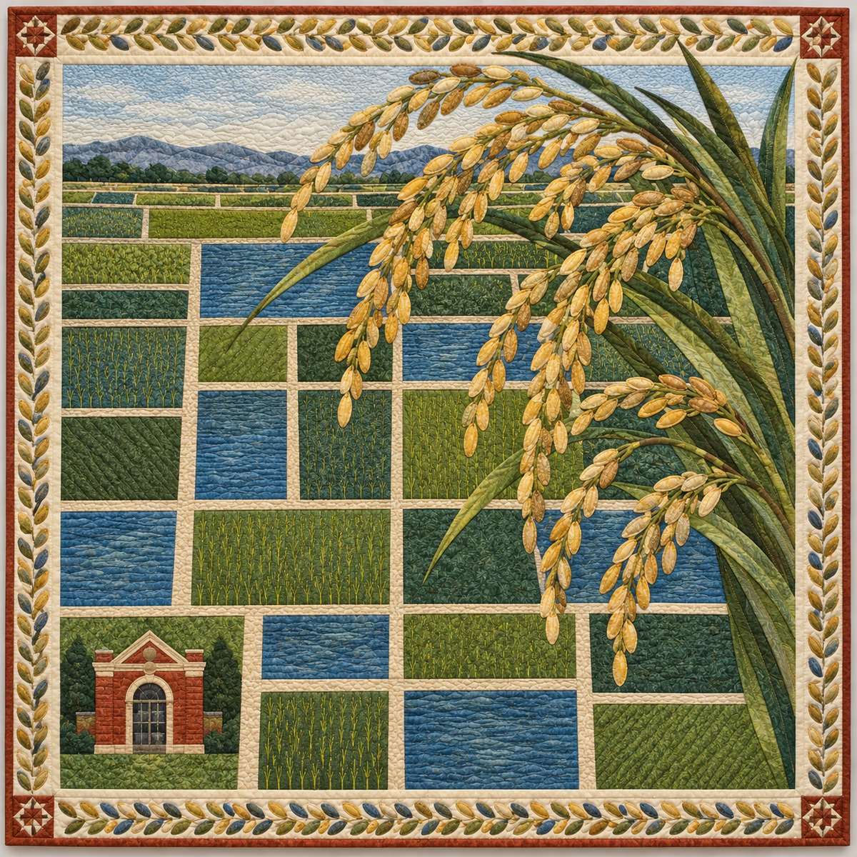 Biggs — Rice Panicles and Irrigated Squares