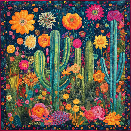 Cactus TAI041124106 Quilt Blanket