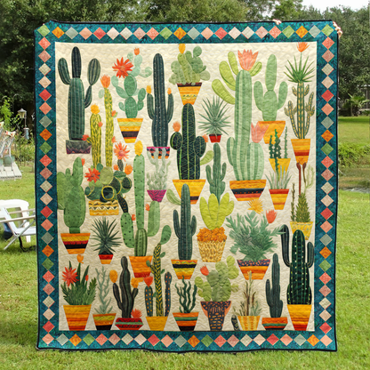 Cactus TL12102311 Quilt Blanket