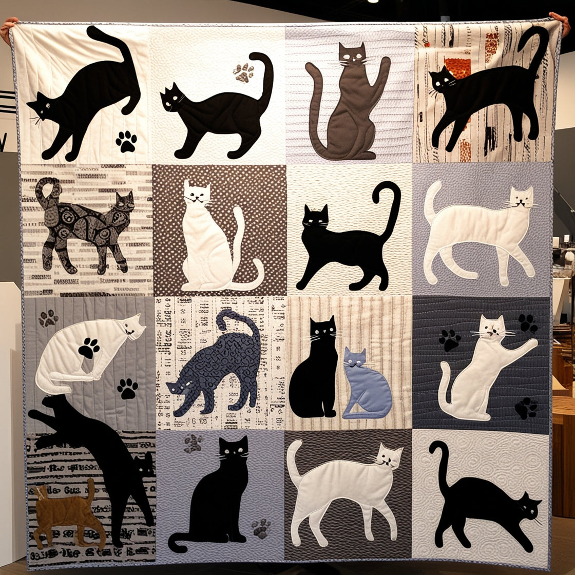 Cats NTA151024177 Quilt Blanket