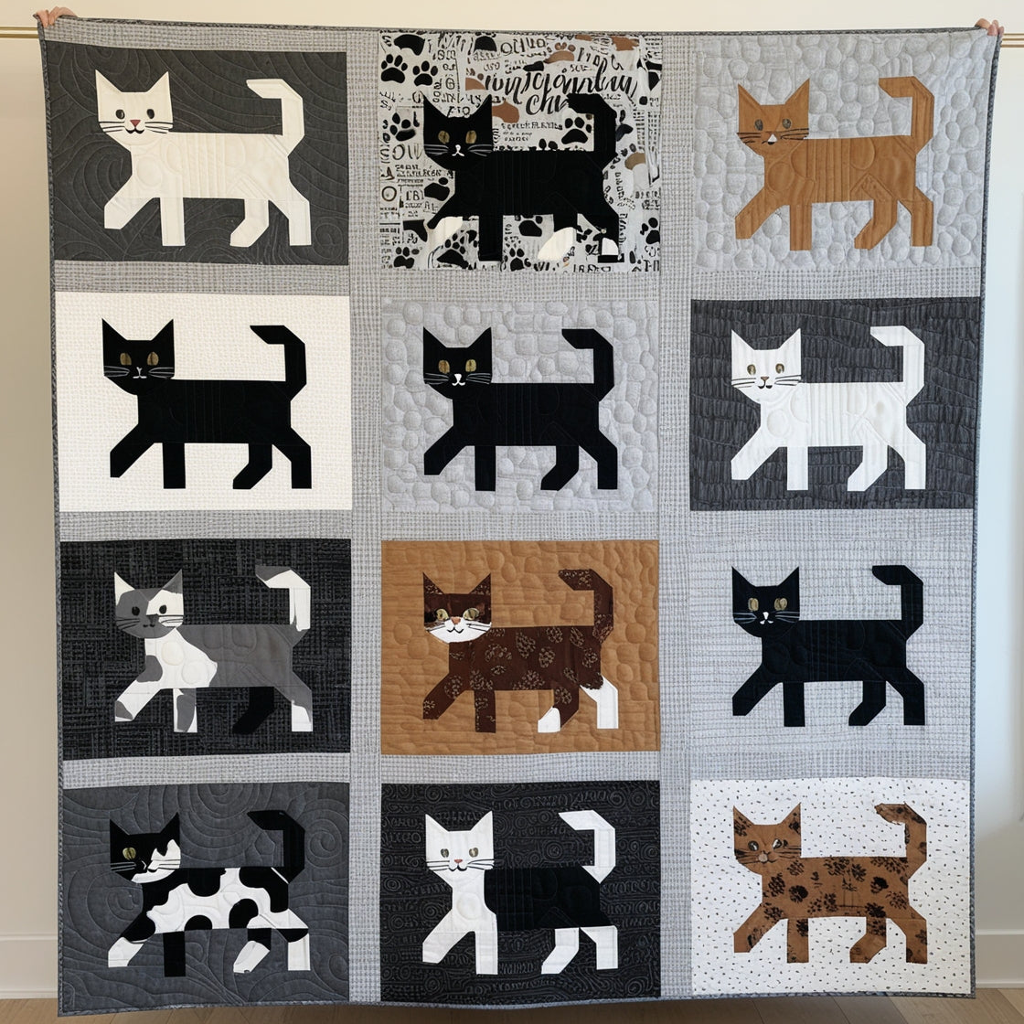 Cats NTA151024178 Quilt Blanket