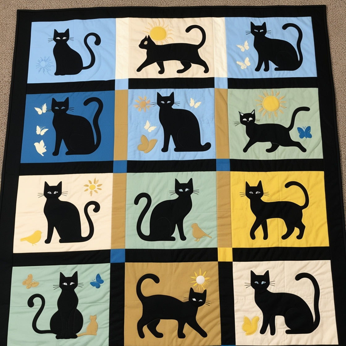 Cats NTA151024188 Quilt Blanket