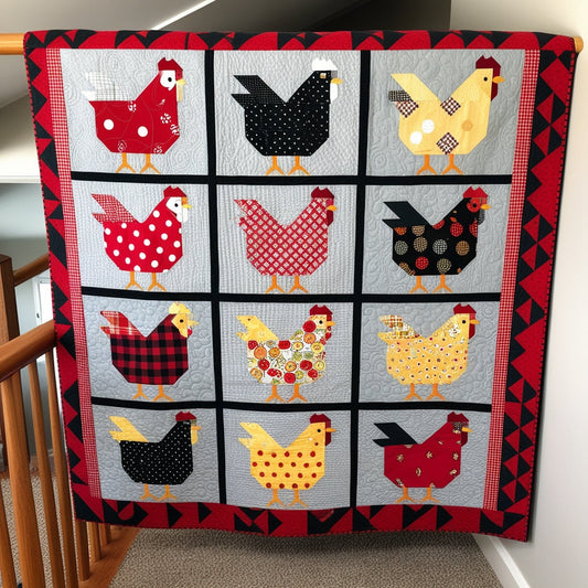 Chicken NTA151024358 Quilt Blanket