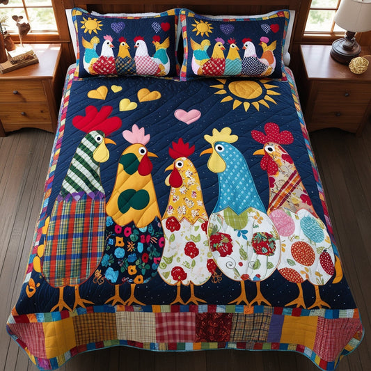 Chicken NTA311024156 Quilt Bedding Set