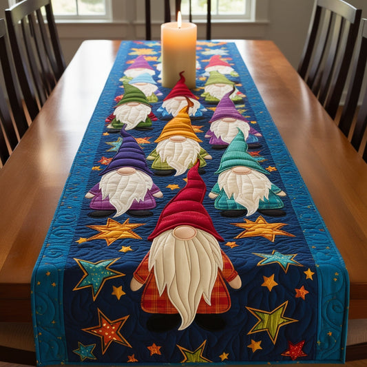 Christmas Gnome NTA041124658 Quilted Table Runner