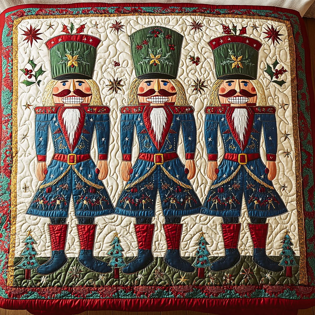 Christmas Nutcracker TAI041124103 Quilt Blanket