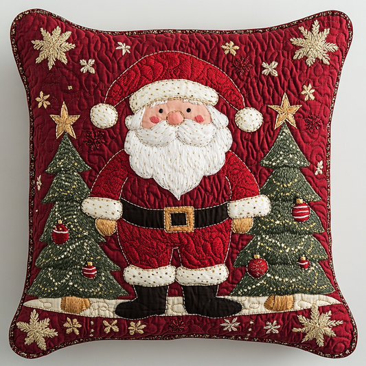 Christmas Santa TAI061124232 Quilted Pillow Case