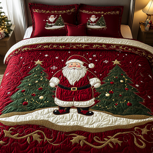 Christmas Santa TAI311024036 Quilt Bedding Set