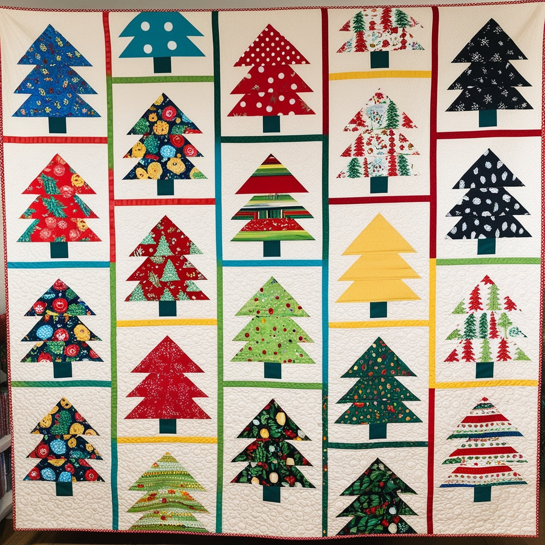 Christmas Tree NTA151024220 Quilt Blanket