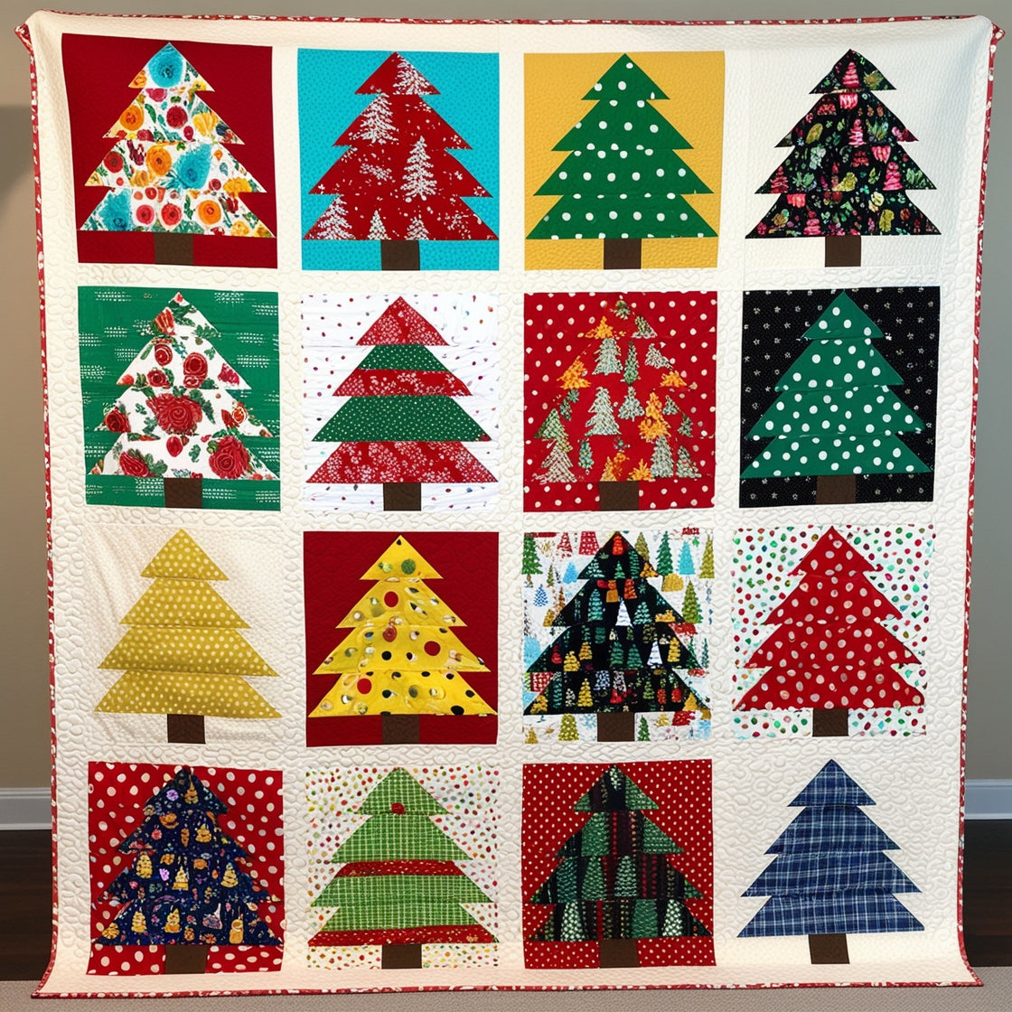 Christmas Tree NTA151024221 Quilt Blanket