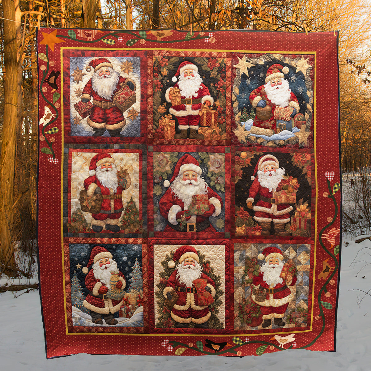 Christmas Santa Claus HM05102305 Quilt Blanket