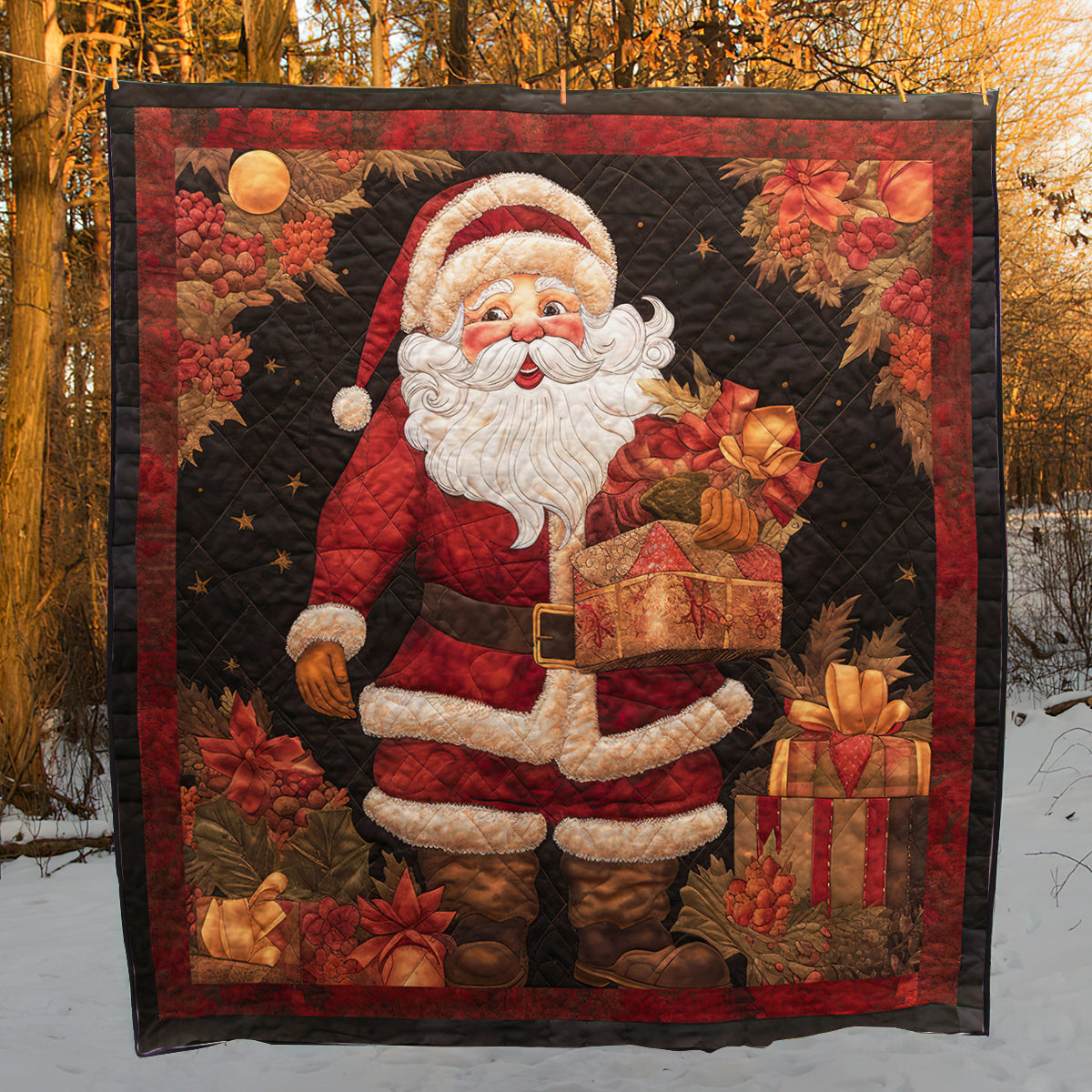 Christmas Santa HM06102303 Quilt Blanket