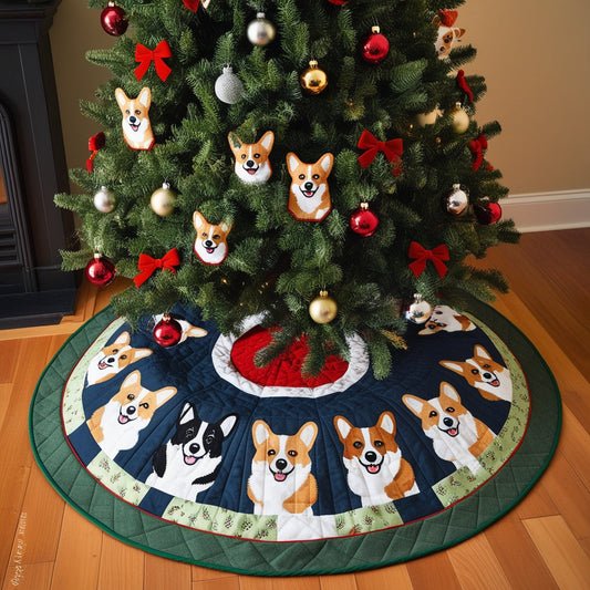 Corgi NTA311024278 Quilted Tree Skirt