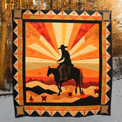 Cowboy HM12102303 Quilt Blanket