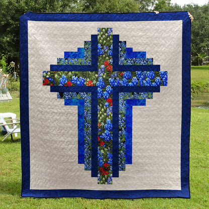 Christian Cross CLM0910036 Quilt Blanket