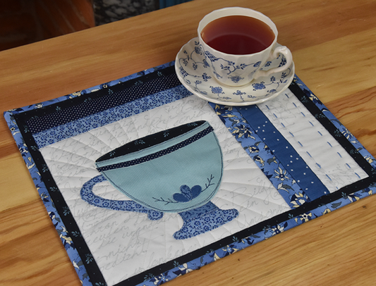 Cup Of Tea CLDY180624097 Quilted Placemats