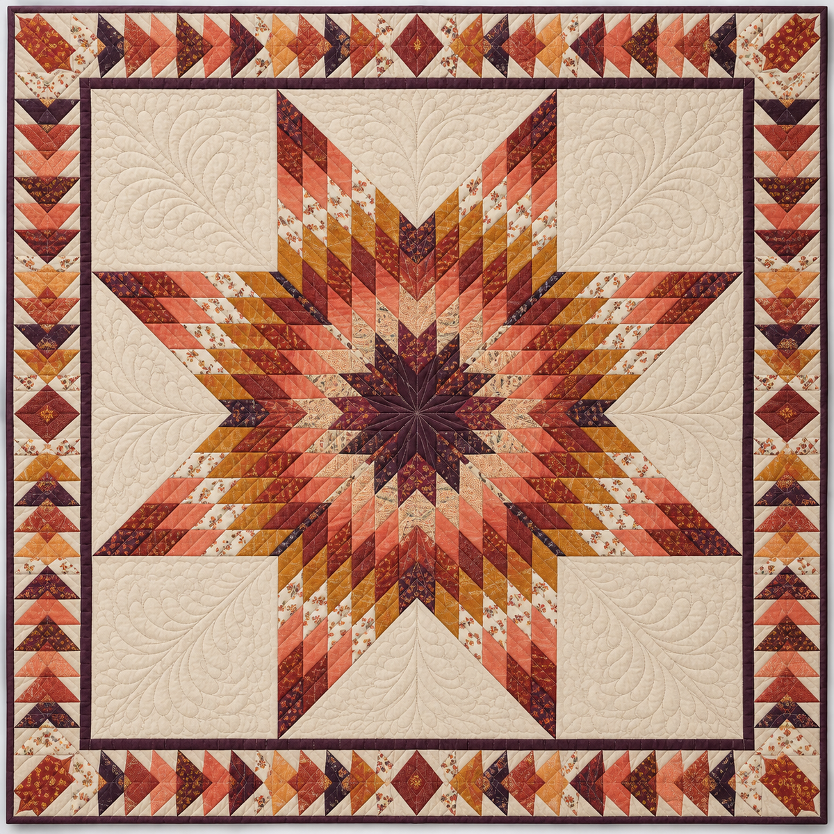 Desert Sunset Native American Star TD101026027 Quilt Blanket