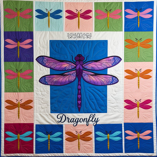 Dragonfly NTA151024101 Quilt Blanket