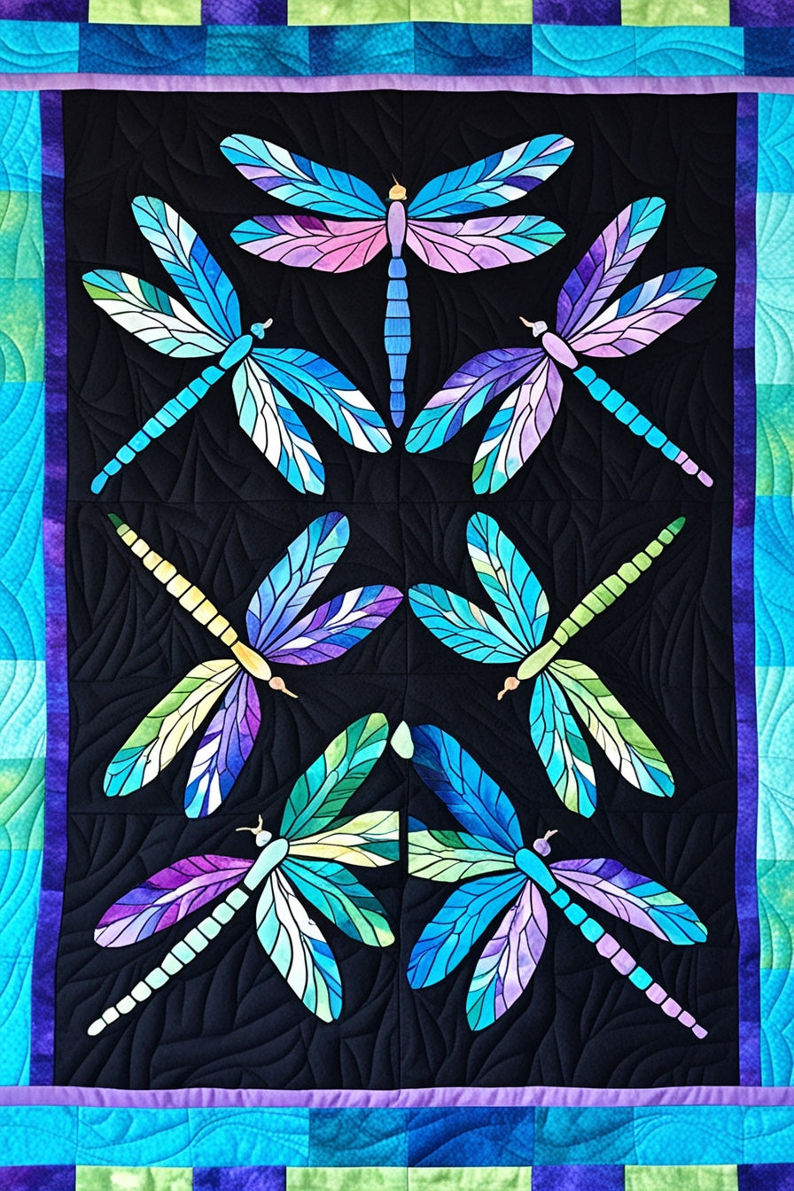 Dragonfly NTA151024113 Quilt Blanket