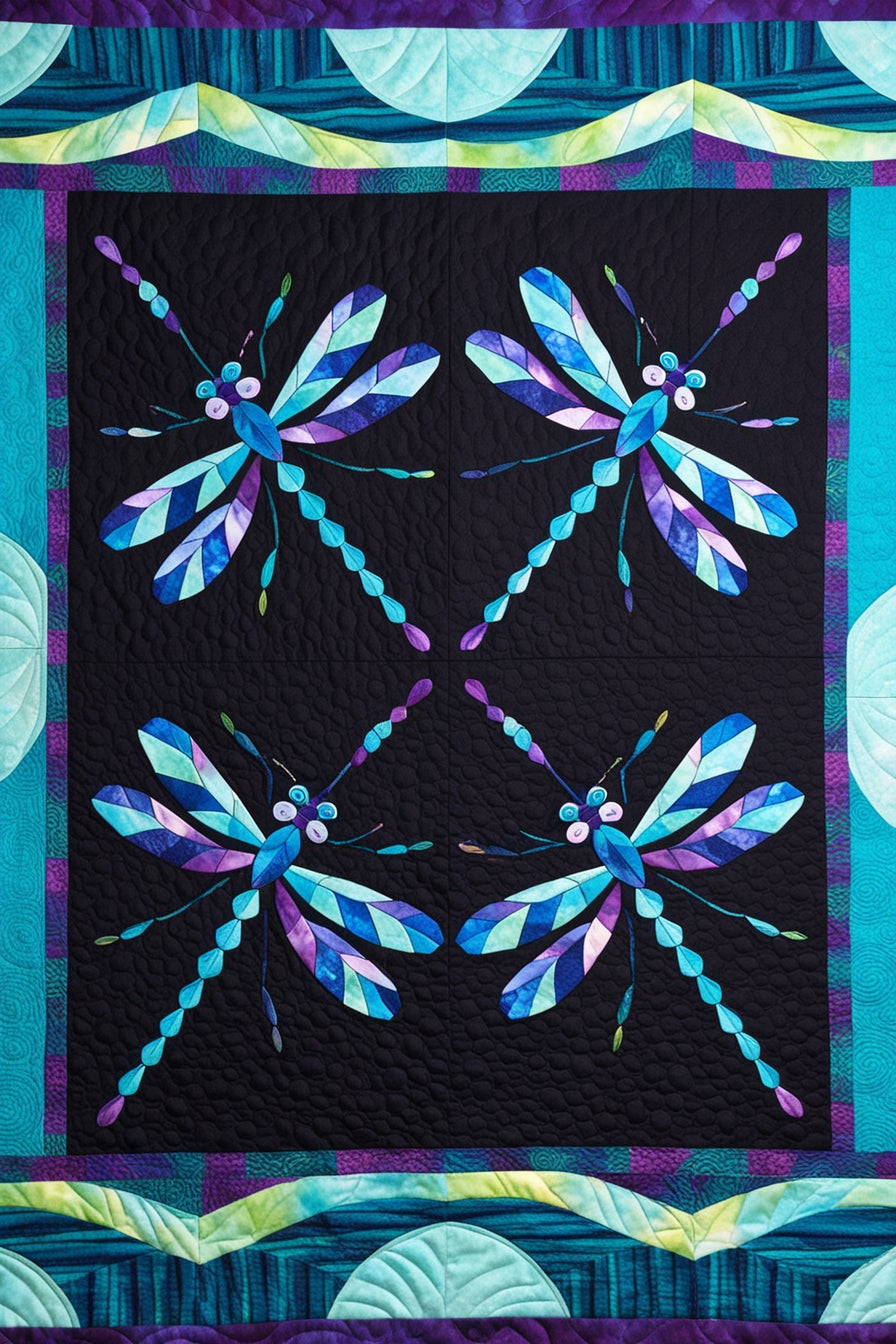 Dragonfly NTA151024114 Quilt Blanket