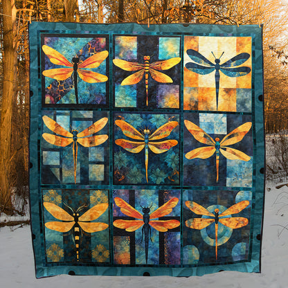 Dragonfly HM09102302 Quilt Blanket