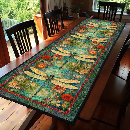 Dragonfly CLA0910216QTR Quilted Table Runner
