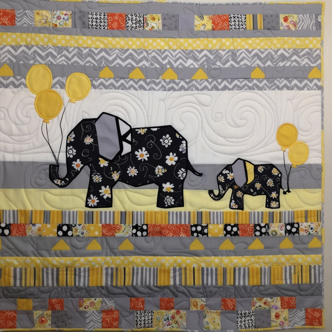 Elephant NTA151024014 Quilt Blanket