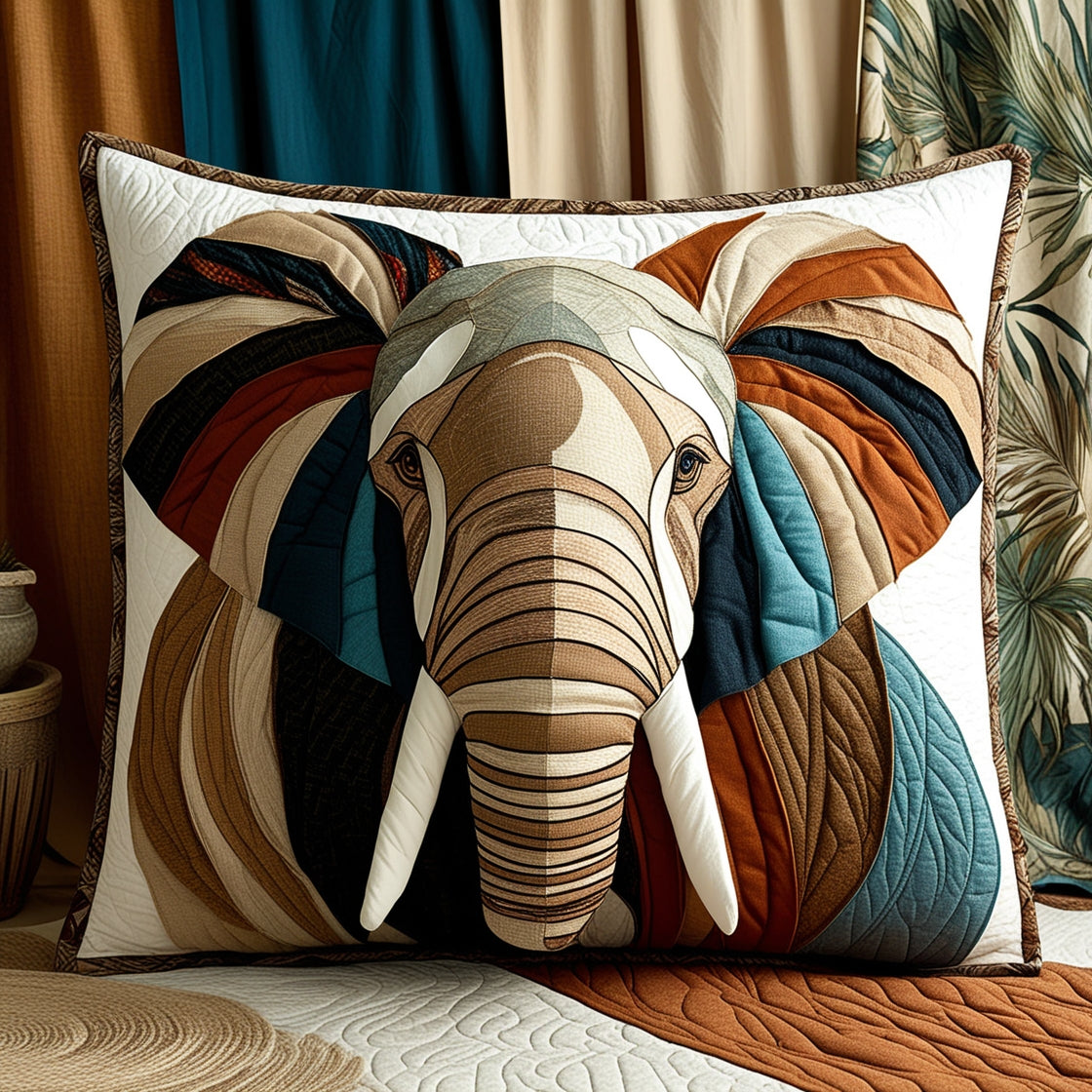 Elephant NTA181024635 Quilted Pillow Case