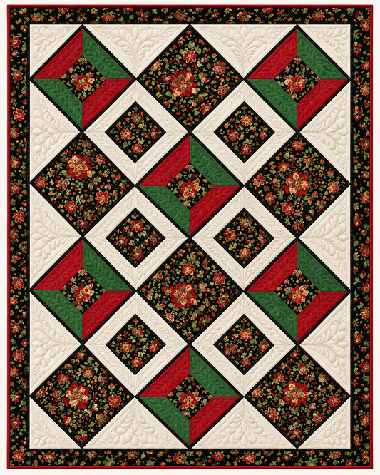 Festive Nested Squares TD101026223 Quilt Blanket