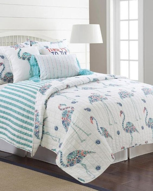 Flamingo CLA3009256B Quilt Bedding Set