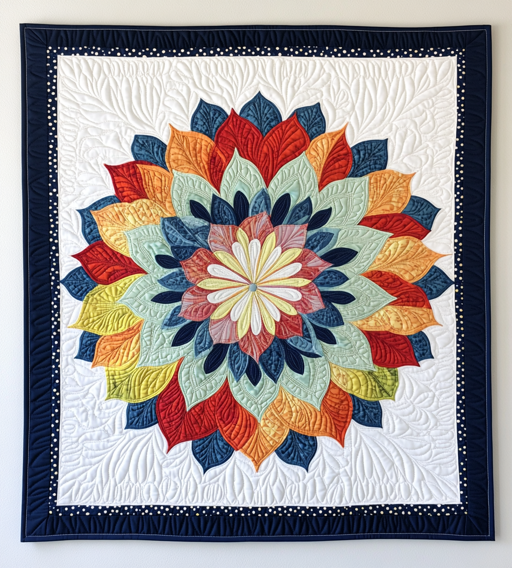 Flower DAI311024386 Quilt Blanket