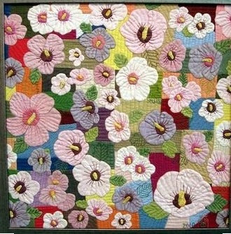 Flower CLA1710207Q Art Quilt