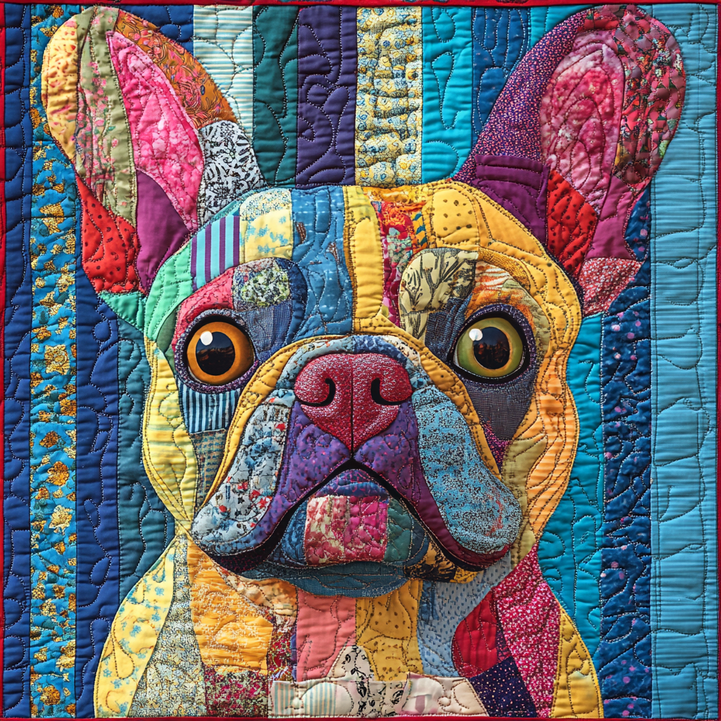 French Bulldog TAI041124108 Quilt Blanket